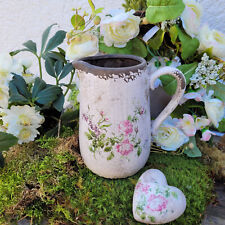 Keramik Krug Kanne Wasserkanne Vase Vintage Shabby  landhauswelt