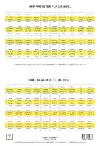 Bibel griffregister deutsch - deutsch,