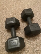 Fitnesshantel  2 x 5  kg