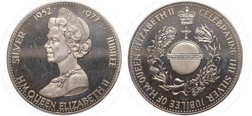 Medaille queen elizabeth ii - medaille,