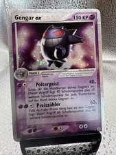 Pokemon Gengar Ex Holo Swirl Blattgrün & Feuerrot 108/112 Deutsch Excellent - Nm
