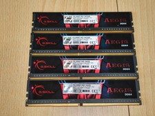 G. SKILL Aegis DDR4-3000 32GB Arbeitsspeicher Kit - 4 x 8GB (F4-3000C16D-16GISB)