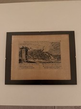 Seltene alte Grafik „Pietate Virtute ac Integritate“ – Emblem Kupferstich