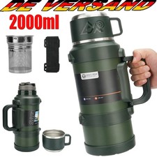 2L Thermoskanne Edelstahl