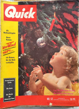 Zeitschrift Quick Ausgabe Nr. 52 vom 24 Dezember 1955 Sammler Rarität (277)