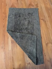 Badematte Möve Loft grau Badteppich Duschvorleger 60x100 cm Graphite getuftet