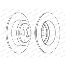 Ferodo Bremsscheiben + Beläge