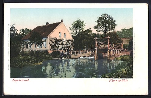 Ansichtskarte spreewald - ansichtskarte,