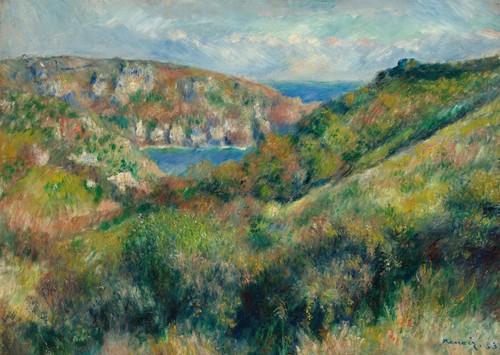 Renoir landschaft wandkunst - renoir,