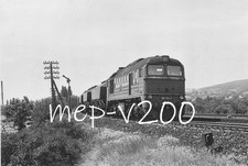 PE-Foto ca. 10x15 DR 120 134 b. Sangerhausen 1985  - Taigatrommel BR 120 V 200