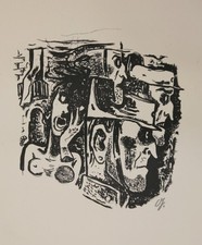 Willi Geiger 1878-1971 Romanze von der Guardia Civil Lithographie, 1959 Signiert