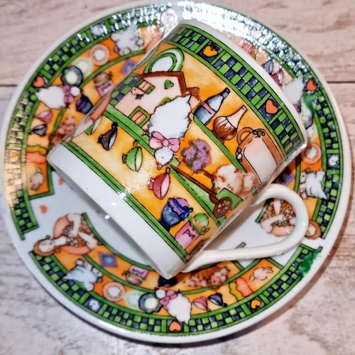 4er set kaffeetassen mit - kaffeetassen,