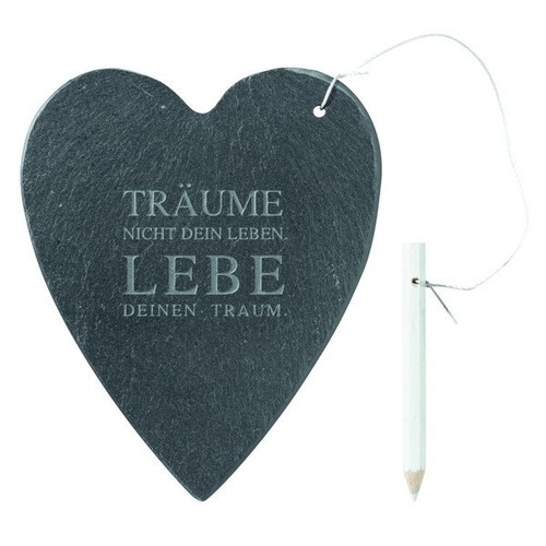 Kleines schieferherz träume - schieferherz,