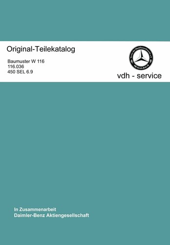 Mercedes benz teilekatalog - benz, w