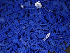 Lego Basic Platten blau 1-2reihig Space Modular Expert Feuerwehr Polizei 0,5kg