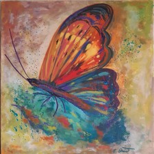 Acrylbilder handgemalt
