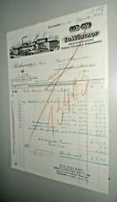 Alte Rechnung Anschreiben,Dreizackwerk Wüsthof Stahlwaren Solingen 1926 ?