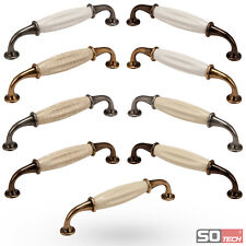 Möbelgriffe Porzellangriffe  BA 128mm Möbelgriff Porzellangriff Antik Porzellan