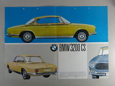 Prospektblatt / Broschüre BMW 3200 CS Bertone + Preisliste von 1961 / 1962
