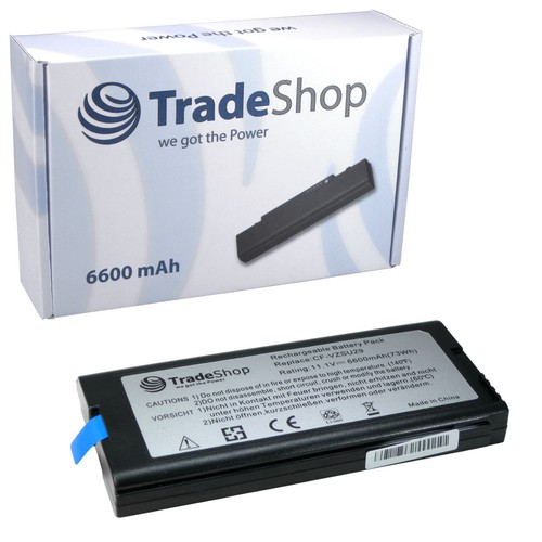 Akku 6600mah für panasonic - akku,