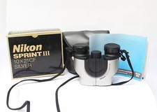 Nikon Sprint III 10X21 CF Silver Fernglas.  Nr.1805
