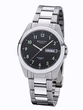 Regent F-1186 DAY DATE STEEL