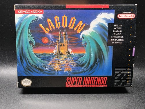Snes super nintendo lagoon - nintendo,