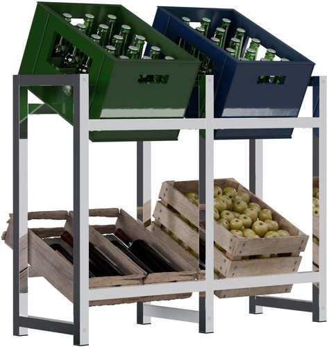 Getränkekistenständer stack - getränkekistenständer,