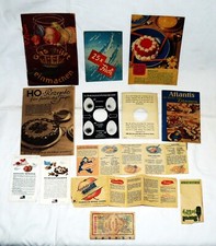 Konvolut Prospekte Werbung