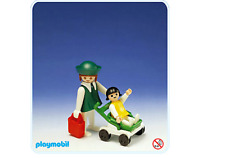 Playmobil 3597 Mutter mit Kinderwagen Vintage Klicky Rarität 80er Jahre