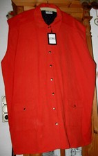 """ Damen Long - Weste orange Gr. 58/60 """