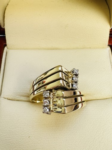 Vintage diamantring 585 - diamantring,