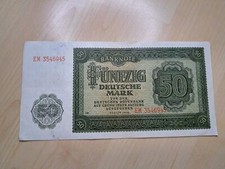 DDR 50 Mark Ostmark Banknote