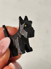 4x Foxterrier Foxi Terrier Schnitzerei Hund 1930er Jahre Erzgebirge Miniatur