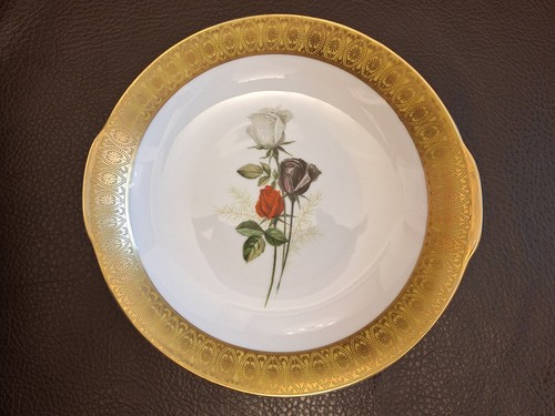 Vintage porcelain plate - porcelain,