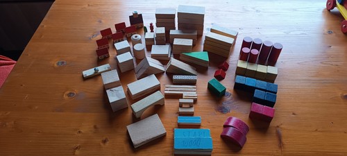 Ddr holzbausteine konvolut - ddr,