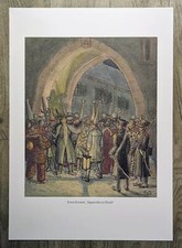 Fasnet in Elzach : "Taganrufen" - Wertiger Kunstdruck nach Erwin Krumm