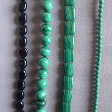 1 Set Malachit Obsidian