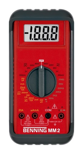 Benning digital multimeter - multimeter, mm2