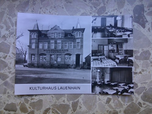 Lauenhain kulturhaus - ak,