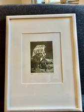 Otto Beckmann Radierung -