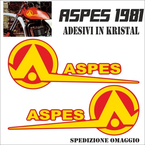 Aspes 1981 kristall aufkleber - kristall,