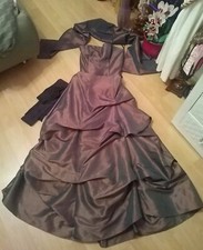 Eureka Prom Lace Up Dress Size