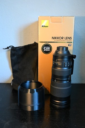 Nikon nikkor 200 500mm - nikon, 200–500mm