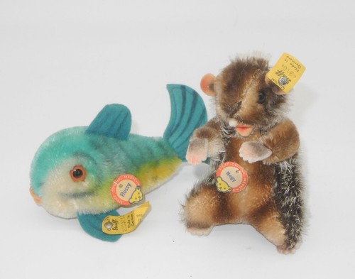 Steiff nagy biber und - nagy, flossy