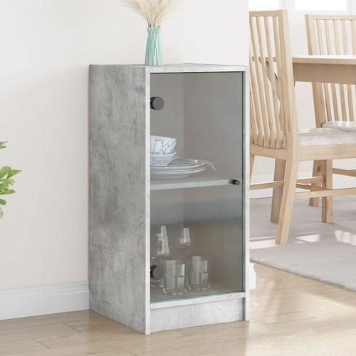 Beistellschrank mit glastüren - beistellschrank,
