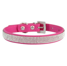 Hundehalsband mit Strasssteine