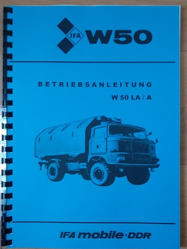 Ifa w50 betriebsanleitung - ifa,