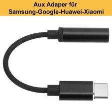 USB C auf AUX 3,5mm Adapter