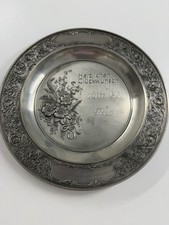 Zinnteller, Wandteller, Zinn